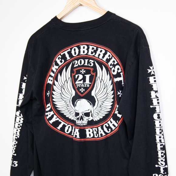 Biketoberfest Daytona Beach Florida long sleeve - Picture 2 of 8